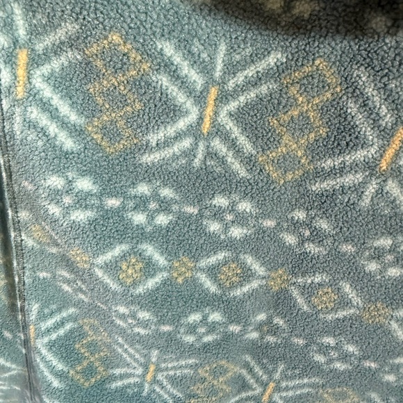 L.L. Bean Women’s Blue Patterned Jacket - Picture 5 of 5